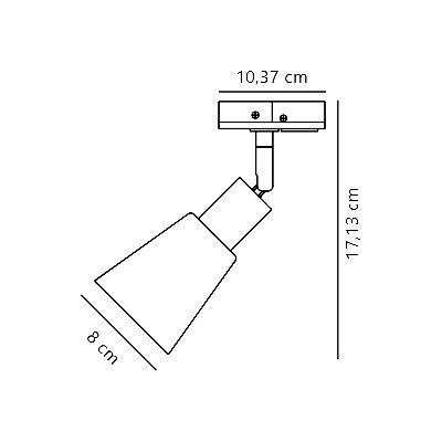 Lampa do szynoprzewodów 1x35 W czarny 2110629903 Nordlux KoniekLink
