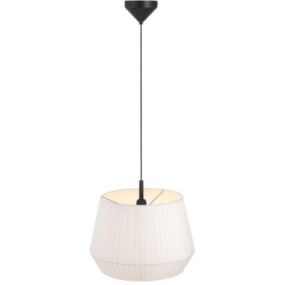 Lampa wisząca 1x60 W biała-czarna 2112353001 Nordlux Dicte