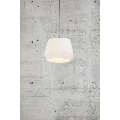 Lampa wisząca 1x60 W biała-czarna 2112353001 Nordlux Dicte