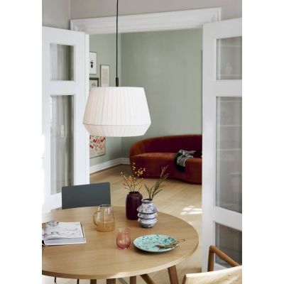 Lampa wisząca 1x60 W biała-czarna 2112353001 Nordlux Dicte