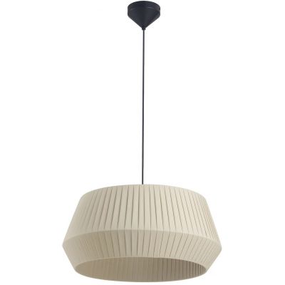 Lampa wisząca 1x60 W czarna-beżowa 2112373009 Nordlux Dicte