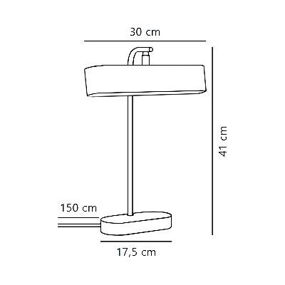 Lampa biurkowa 1x5 W czarna 2412285003 Nordlux Merlin