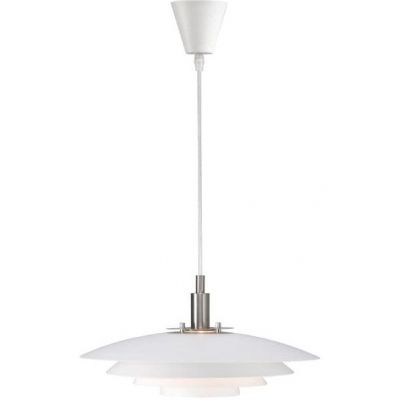 Lampa wisząca 1x25 W biała 39489901 Nordlux Bretagne