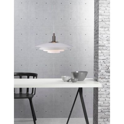 Lampa wisząca 1x25 W biała 39489901 Nordlux Bretagne