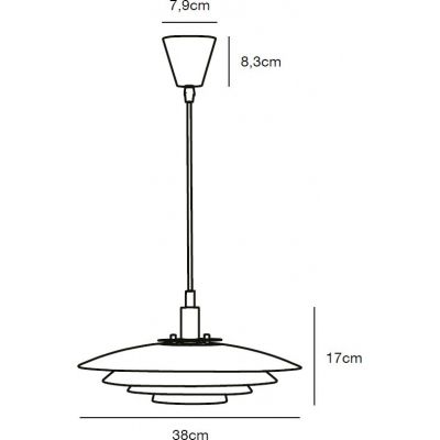 Lampa wisząca 39489930 Nordlux Bretagne