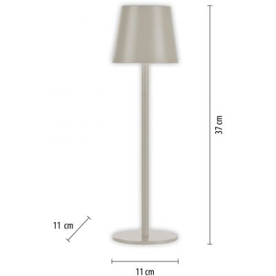 Lampa stołowa 1x3 W zielona 1925043 Just Light Euria