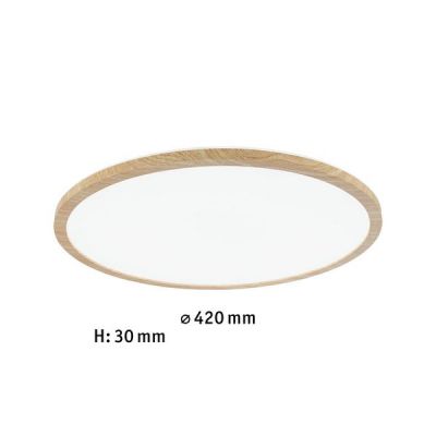 Plafon 1x22 W biały 71034 Paulmann Atria