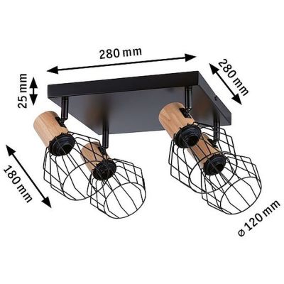Lampa podsufitowa 66769 Paulmann