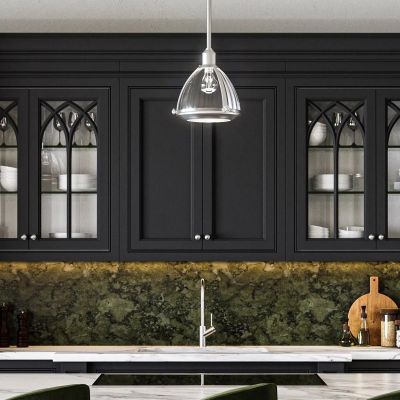 Lampa wisząca 1x60 W nikiel QNELROYHB Quintiesse Elroy