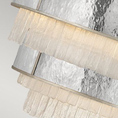 Lampa wisząca x40 W złota-szary/popielaty QNREVERIE12PCPG Quintiesse Reverie