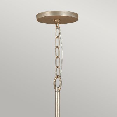 Lampa wisząca x40 W złota-szary/popielaty QNREVERIE12PCPG Quintiesse Reverie