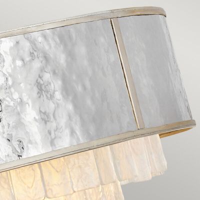 Lampa wisząca x40 W złota-szary/popielaty QNREVERIE8PCPG Quintiesse Reverie