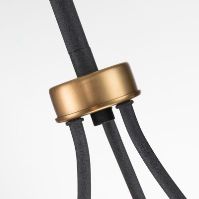 Lampa wisząca 4x60 W mosiądz QNSILAS4PDZ Quintiesse Silas