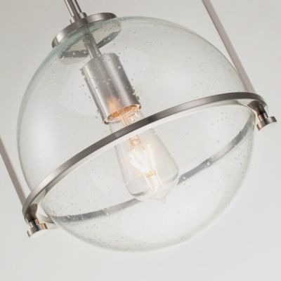 Lampa wisząca 1x60 W przezroczysta-nikiel QNSOMERSETPCBN Quintiesse Somerset