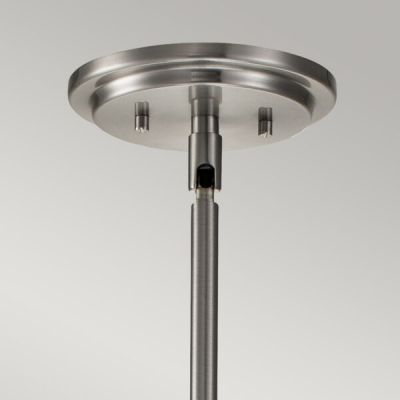 Lampa wisząca 1x60 W przezroczysta-nikiel QNSOMERSETPCBN Quintiesse Somerset