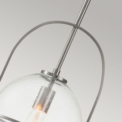 Lampa wisząca 1x60 W przezroczysta-nikiel QNSOMERSETPCBN Quintiesse Somerset