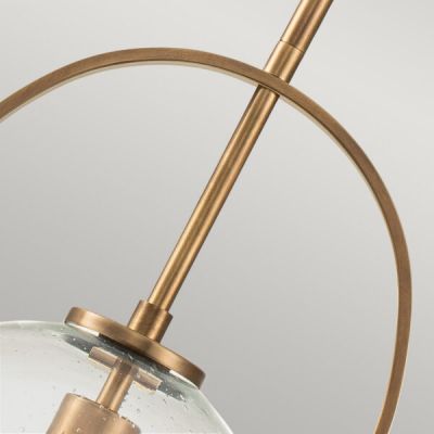 Lampa wisząca 1x60 W mosiądz-przezroczysta QNSOMERSETPCHB Quintiesse Somerset