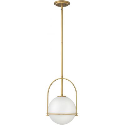 Lampa wisząca 1x60 W mosiądz-mleczna QNSOMERSETPOHB Quintiesse Somerset