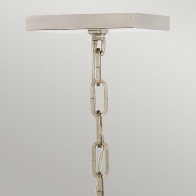 Lampa wisząca 4x60 W czarna-nikiel QNSTINSON4PLBK Quintiesse Stinson