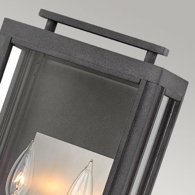 Kinkiet zewnętrzny 2x60 W nikiel QNSUTCLIFFEMAZ Quintiesse Sutcliffe
