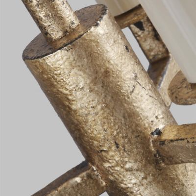 Lampa wisząca 3x40 W złota QNTHAYER3PADB Quintiesse Thayer