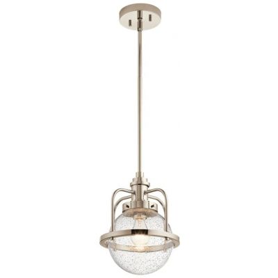 Lampa wisząca 1x60 W przezroczysta-nikiel QNTRIOCENTPPN Quintiesse Triocent