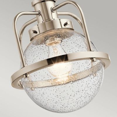 Lampa wisząca 1x60 W przezroczysta-nikiel QNTRIOCENTPPN Quintiesse Triocent