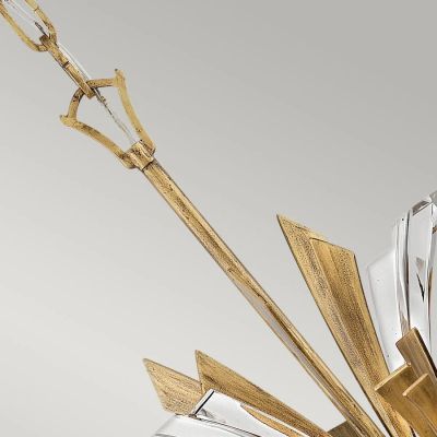 Lampa wisząca x40 W złota QNVIDA13PW Quintiesse Vida