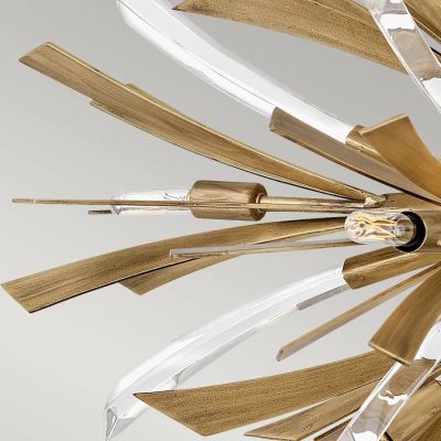 Lampa wisząca x40 W złota QNVIDA13PW Quintiesse Vida