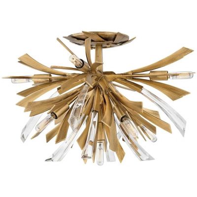 Lampa podsufitowa x40 W złota QNVIDA9F Quintiesse Vida