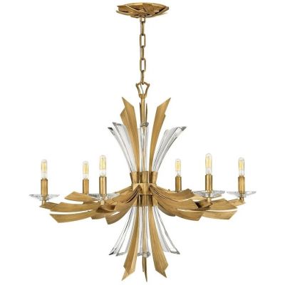 Lampa wisząca 6x40 W złota QNVIDA6 Quintiesse Vida