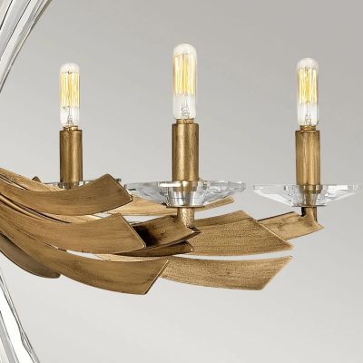 Lampa wisząca 6x40 W złota QNVIDA6 Quintiesse Vida