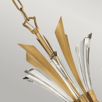 Lampa wisząca 6x40 W złota QNVIDA6 Quintiesse Vida