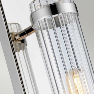 Kinkiet 1x7 W chrom-przezroczysty QNWELLINGTON1PC Quintiesse Wellington