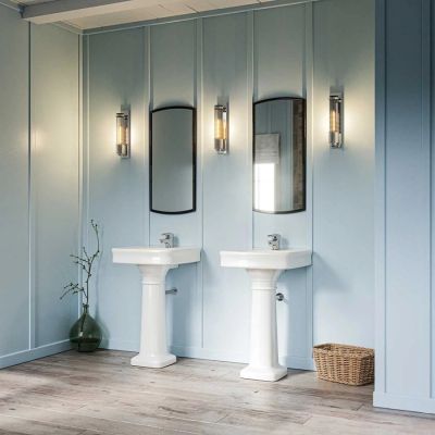 Kinkiet 1x7 W chrom-przezroczysty QNWELLINGTON1PC Quintiesse Wellington