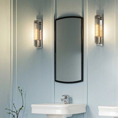 Kinkiet 1x7 W chrom-przezroczysty QNWELLINGTON1PC Quintiesse Wellington