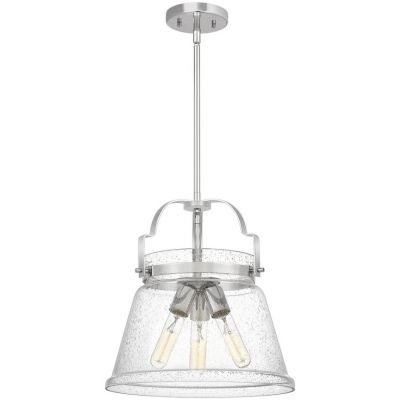 Lampa wisząca 3x60 W chrom-przezroczysta QNWIMBERLEYPPC Quintiesse Wimberley