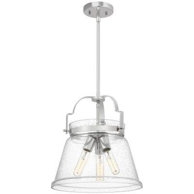 Lampa wisząca 3x60 W chrom-przezroczysta QNWIMBERLEYPPC Quintiesse Wimberley