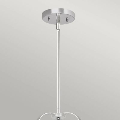 Lampa wisząca 3x60 W chrom-przezroczysta QNWIMBERLEYPPC Quintiesse Wimberley