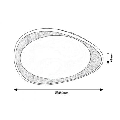 Plafon 2427 Rabalux Tamino