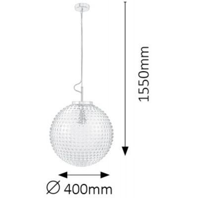 Lampa wisząca 2562 Rabalux Victoria