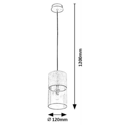 Lampa wisząca 3154 Rabalux Zelkova