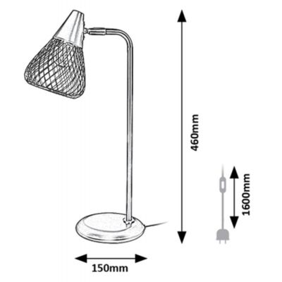 Lampa stołowa 3182 Rabalux Fanny