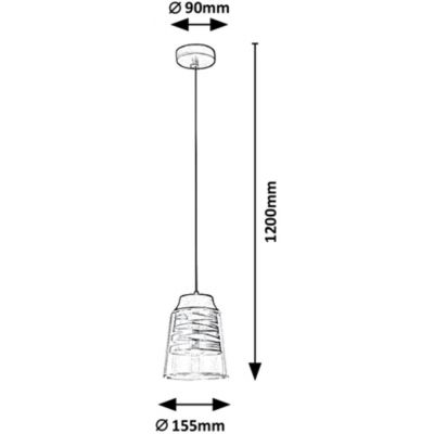 Lampa wisząca 3543 Rabalux Zenaida