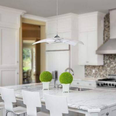 Lampa wisząca 1x60 W biała 3694 Rabalux Elina