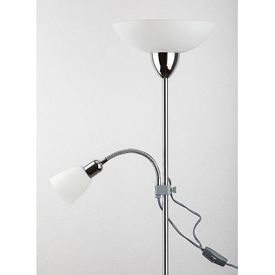 Lampa stojąca 2x60 W biała-chrom 4059 Rabalux Diana