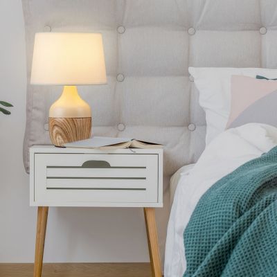 Lampa stołowa 1x40 W biała 4370 Rabalux Yvette