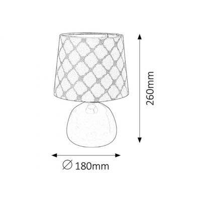Lampa stołowa 4379 Rabalux Ellie
