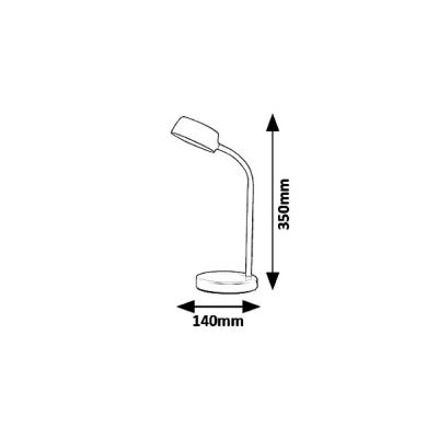 Lampa biurkowa 1x4.5 W niebieska 6780 Rabalux Berry