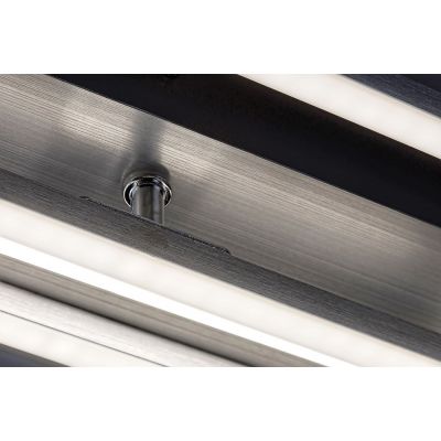 Lampa podsufitowa 1x40 W aluminium 71012 Rabalux Demetrius
